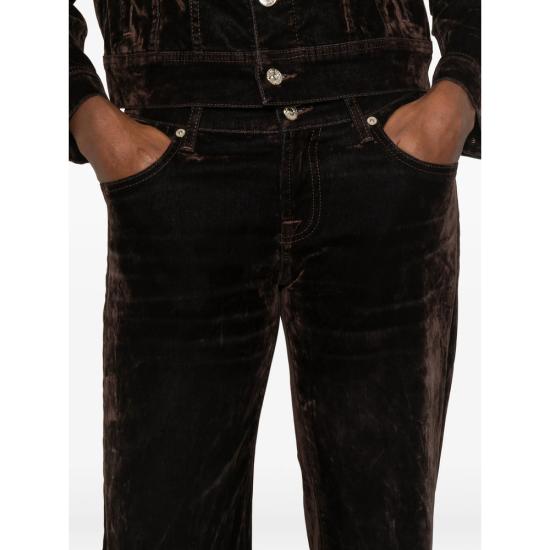 26FW 세븐포올맨카인드 스트레이트 팬츠 7UD70H17 LOW STRAIG 3TE BROWN - 7 FOR ALL MANKIND