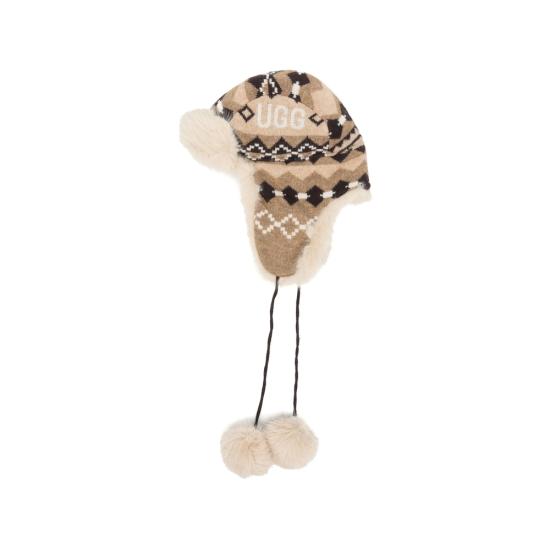 26FW 어그 모자 105668 BRAYLEE CFFG NEUTRALS BROWN