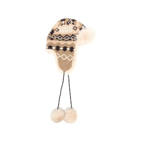 26FW 어그 모자 105668 BRAYLEE CFFG NEUTRALS BROWN - UGG