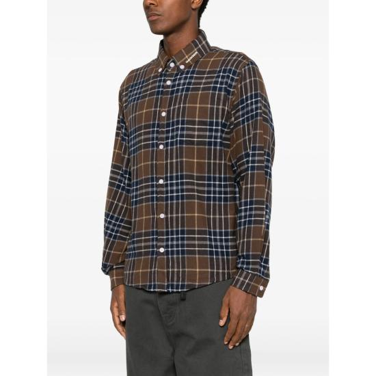 26FW 대거 셔츠 41002 FLANNEL BLBRO BROWN BLUE - DAGGER