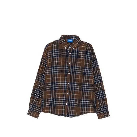 26FW 대거 셔츠 41002 FLANNEL BLBRO BROWN BLUE