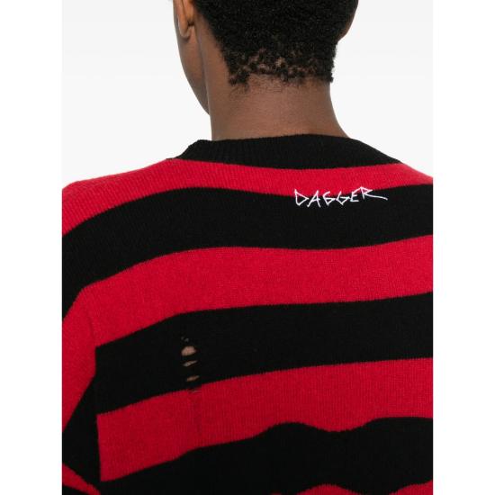 26FW 대거 니트웨어 51004 KURT BKRED RED BLACK - DAGGER