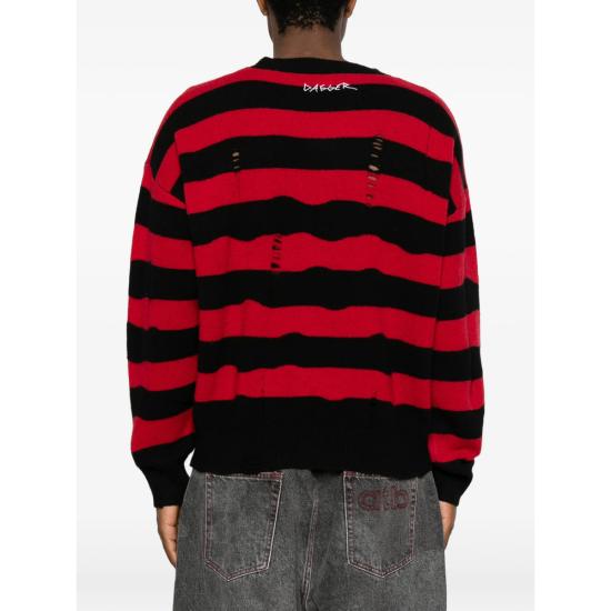26FW 대거 니트웨어 51004 KURT BKRED RED BLACK - DAGGER