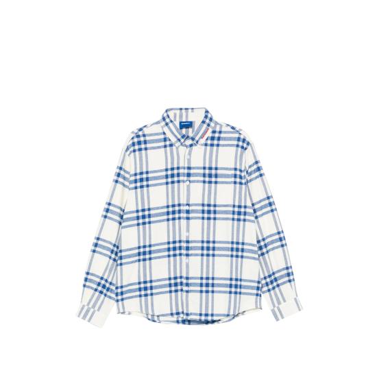 26FW 대거 셔츠 41003 FLANNEL CRBLU WHITE BLUE