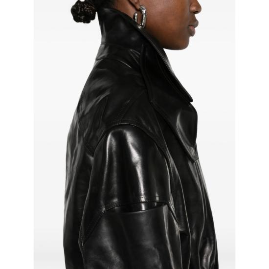 26FW 릭 오웬스 카라 맥 보머 자켓 RO02F5795 LGB 09 BLACK - RICK OWENS
