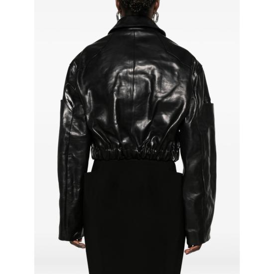 26FW 릭 오웬스 카라 맥 보머 자켓 RO02F5795 LGB 09 BLACK - RICK OWENS