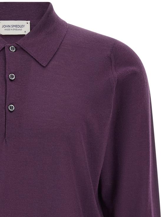 26FW 존스메들리 폴로 티셔츠 DORSETVELVETVIOLET Purple - JOHN SMEDLEY