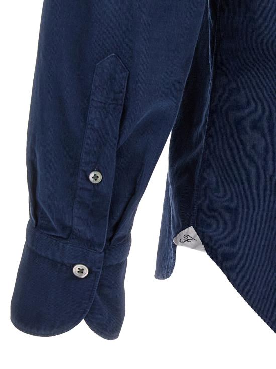 26FW 피나모레 긴팔 셔츠 C0515G14 Blue - FINAMORE