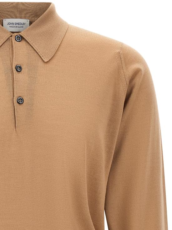 26FW 존스메들리 폴로 티셔츠 DORSETTOSTEDALMOND Beige - JOHN SMEDLEY