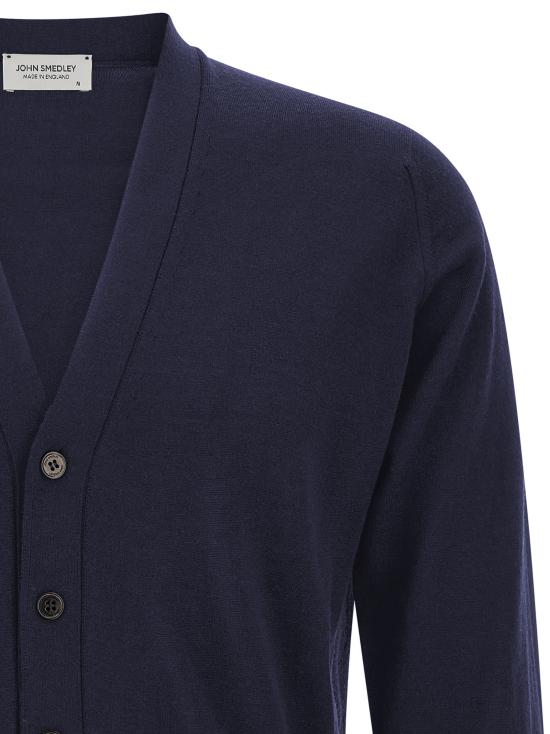 26FW 존스메들리 가디건 BRADRICKMIDNIGHT Blue - JOHN SMEDLEY