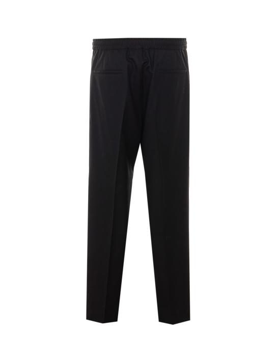 26FW 브루넬로 쿠치넬리 스트레이트 팬츠 ME226E1710 C5730 BLACK - BRUNELLO CUCINELLI