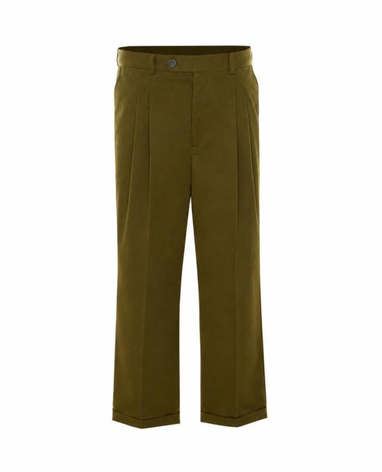 26FW 드롤드무슈 스트레이트 팬츠 BP192 PL188KK GREEN