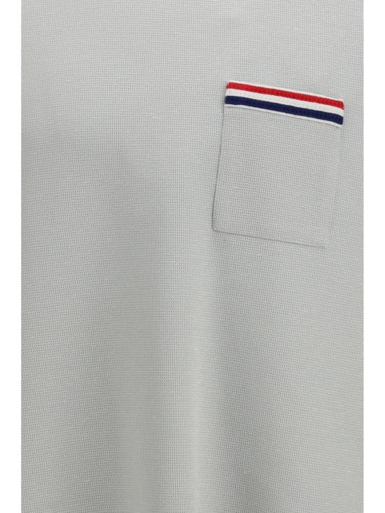 26SS 톰브라운 반팔 티셔츠 MJS298E J0251 050 PALE GREY DOM - THOM BROWNE