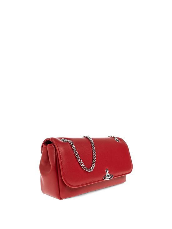 26FW 비비안웨스트우드 ORB 로고 체인 크로스백 5C01000XWS0026 H404 RED - VIVIENNE WESTWOOD