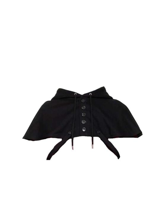 26FW 드리스 반 노튼 후드 티셔츠 2620211544610 BLACK 900