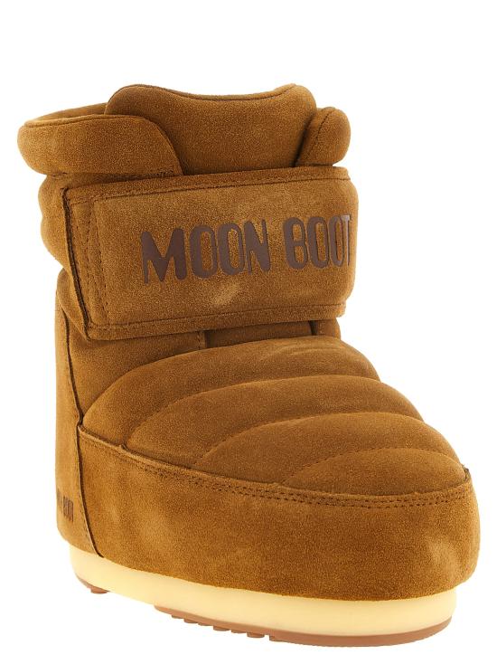 26FW 문부츠 아이콘 나일론 로우 부츠 80D1409980M008 Brown - MOON BOOT
