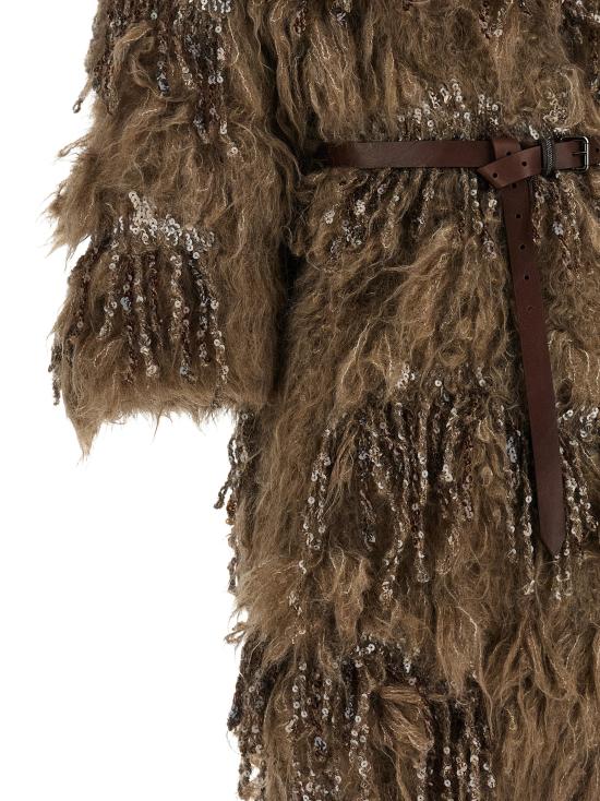 26FW 브루넬로 쿠치넬리 트렌치 코트 M1U351306C9176 Brown - BRUNELLO CUCINELLI
