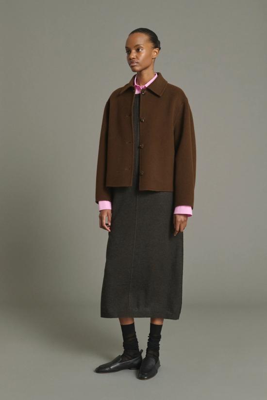 26FW 쉐르 수트 자켓 MAN0356GYODA MAR0525W CHOCOLAT - SOEUR